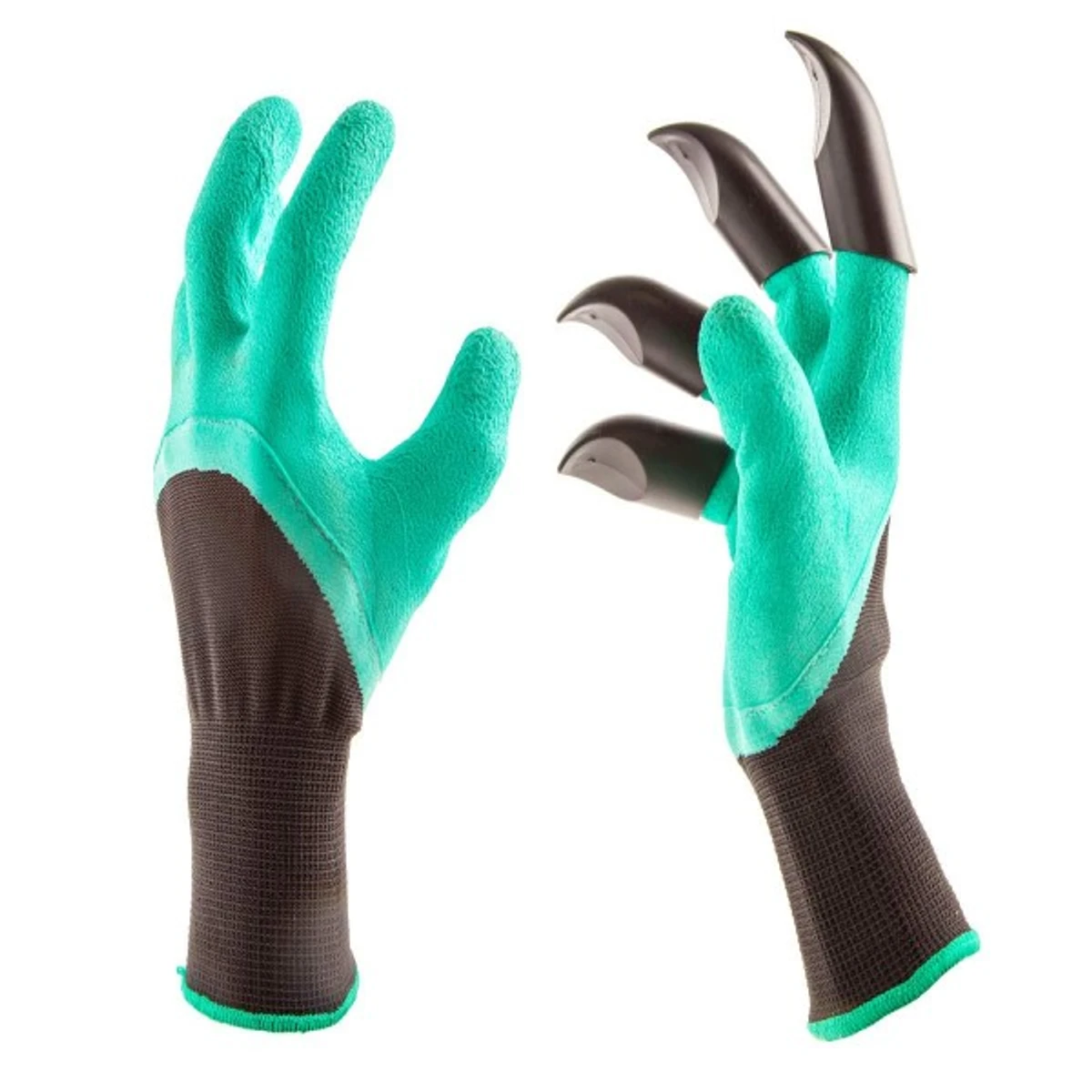 Garden Gloves with ABS Plastic & Rubber Polyester