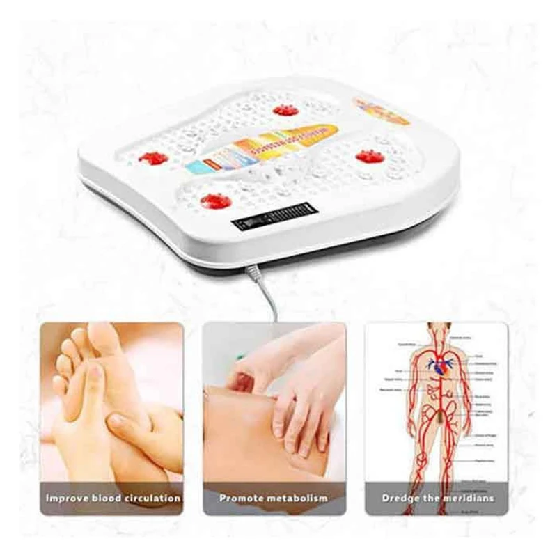 Foot Massager Vibrating Massage Blood Circulation Pain Relief Pedicure Machine Electric - Image 5