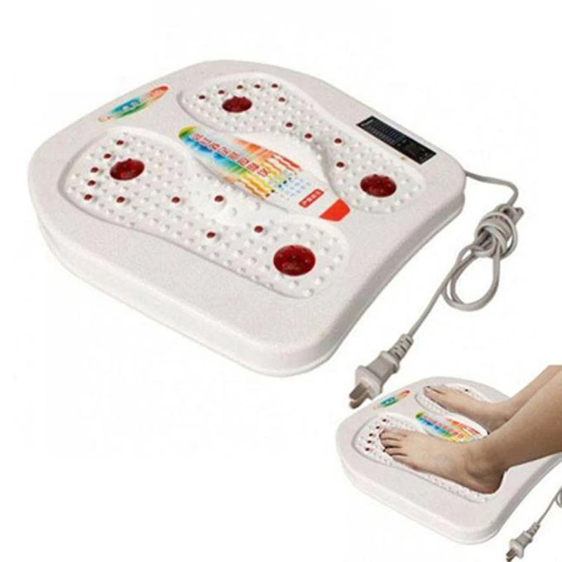 Foot Massager Vibrating Massage Blood Circulation Pain Relief Pedicure Machine Electric