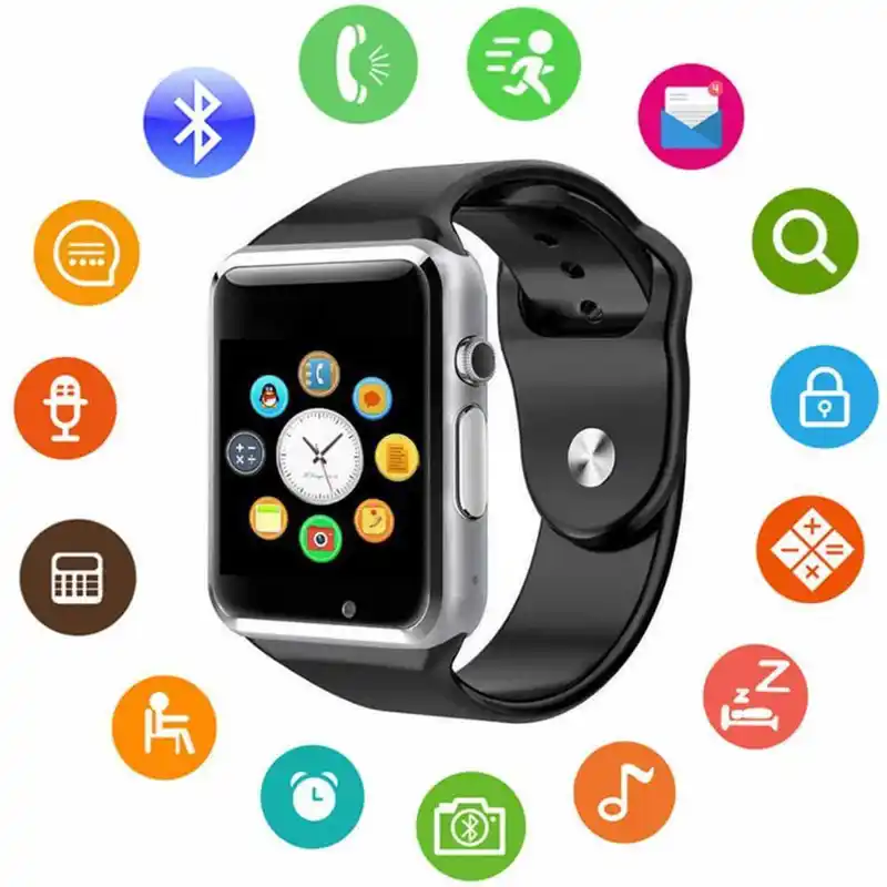A1 Smart Watch Bluetooth Camera GSM SIM For Android IOS Phones