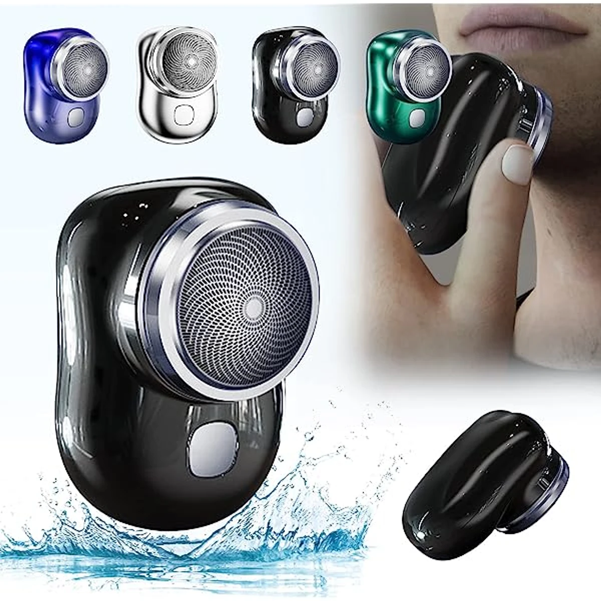 USB Mini Rechargeable Waterproof Electric Shaver Small Size Hair Shaver Trimmer