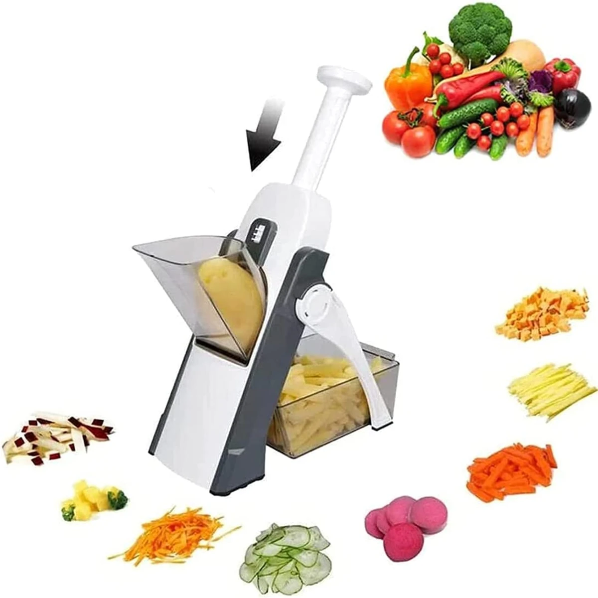 5-in-1 Vegetable Cutter - Image 3